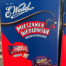 Load image into Gallery viewer, E.Wedel Mieszanka Wedlowska Dark chocolate covered mix candies 200g