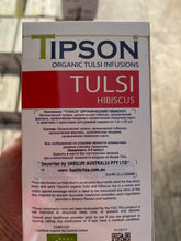 Load image into Gallery viewer, TIPSON Organic TULSI Herbal Tea assorted Caffeine Free 25 Tea Bags