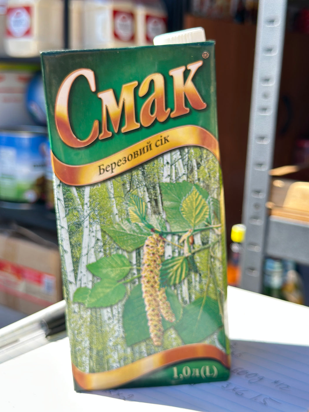 Smak birch sap natural 1 L
