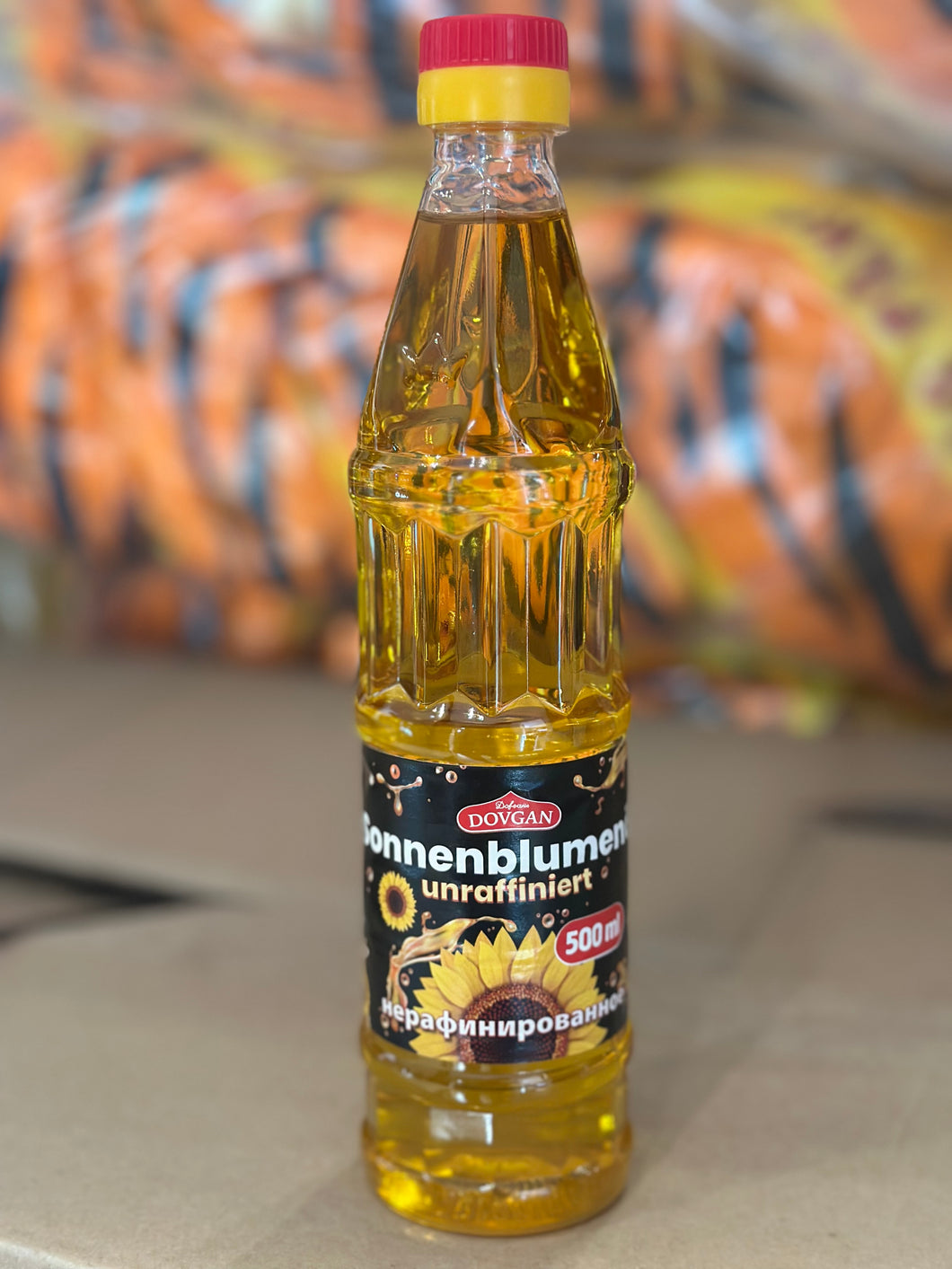 Dovgan Unrefined Sunflower oil 0.5l