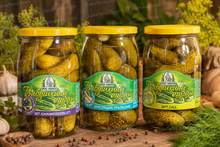 Load image into Gallery viewer, Cucumbers Babushkiny crunchy 900g