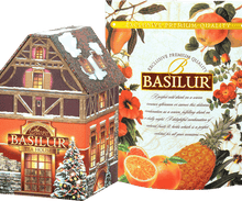 Load image into Gallery viewer, Basilur Christmas House tea - 100g (Black tea with vanilla, lemon, orange)