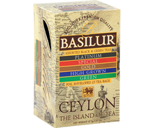 Load image into Gallery viewer, 71660 Basilur Island of Tea Pure Ceylon Tea 25 tea bags assorted