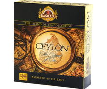 Load image into Gallery viewer, 71757 Basilur Island of Tea Pure Ceylon Tea 40 tea bags assorted