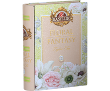 Load image into Gallery viewer, Basilur Tea Book Floral Fantasy 100g Tin