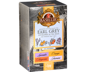 Basilur Earl Grey Gift Box assorted 20, 40 tea bags