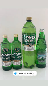 Natural Mineral water sparkling Essentuki No4 17 Narzan