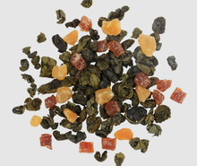 Load image into Gallery viewer, 71312 Apricot &amp; Passion Fruit - green tea loose 100g in a carton packet