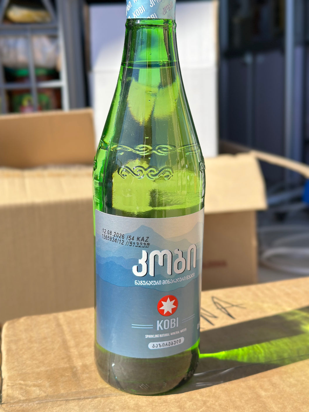 Mineral water Kobi Therapeutic Carbonated 0.5L