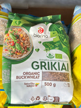Load image into Gallery viewer, Biorina Roasted Buckwheat Grechka Flakes 800г 500g