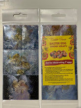 Load image into Gallery viewer, Golden angels, Easter Egg Shrinking Wraps (set of 7)