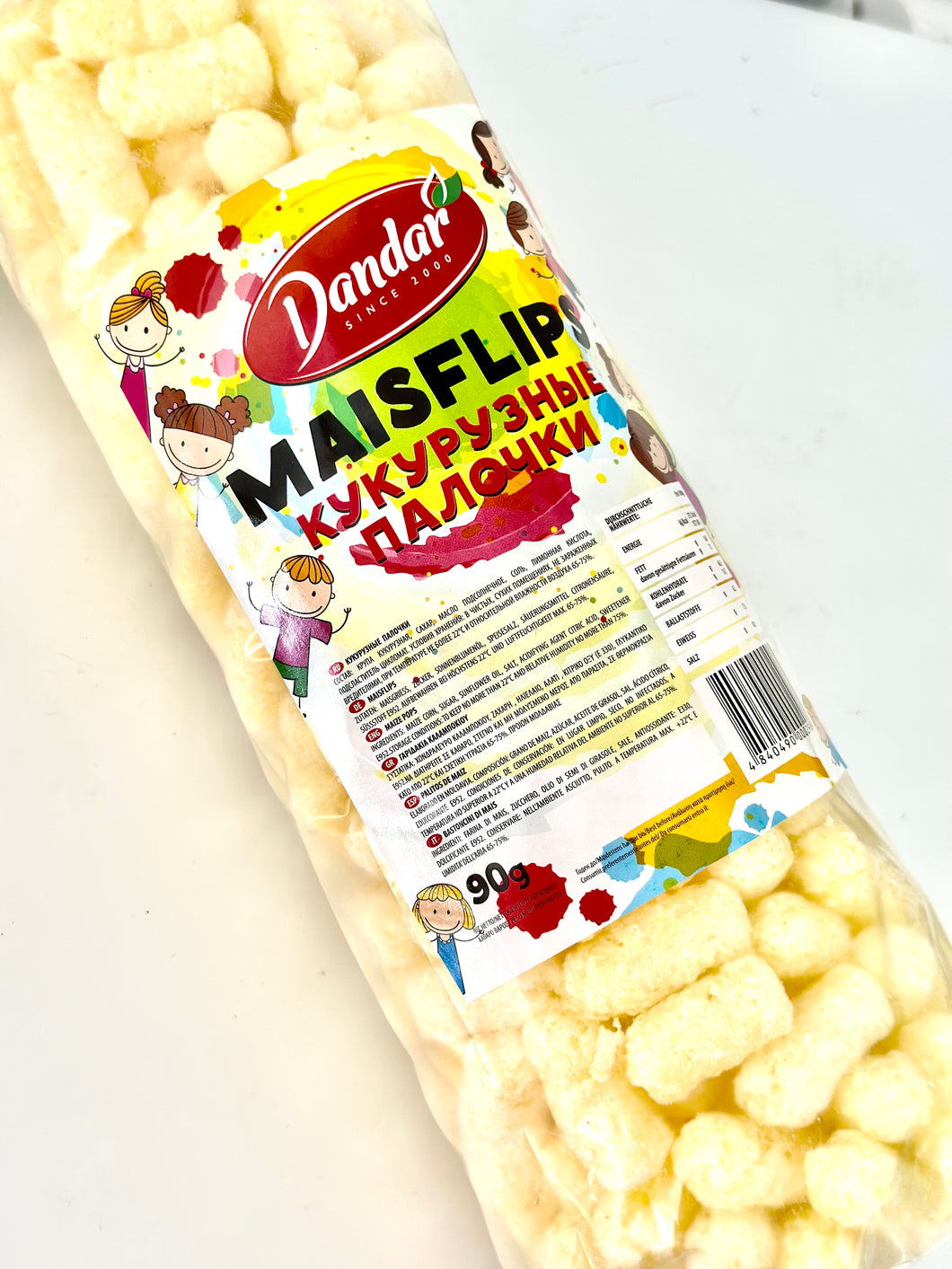 Dandar Corn Puffs Sweet 90g