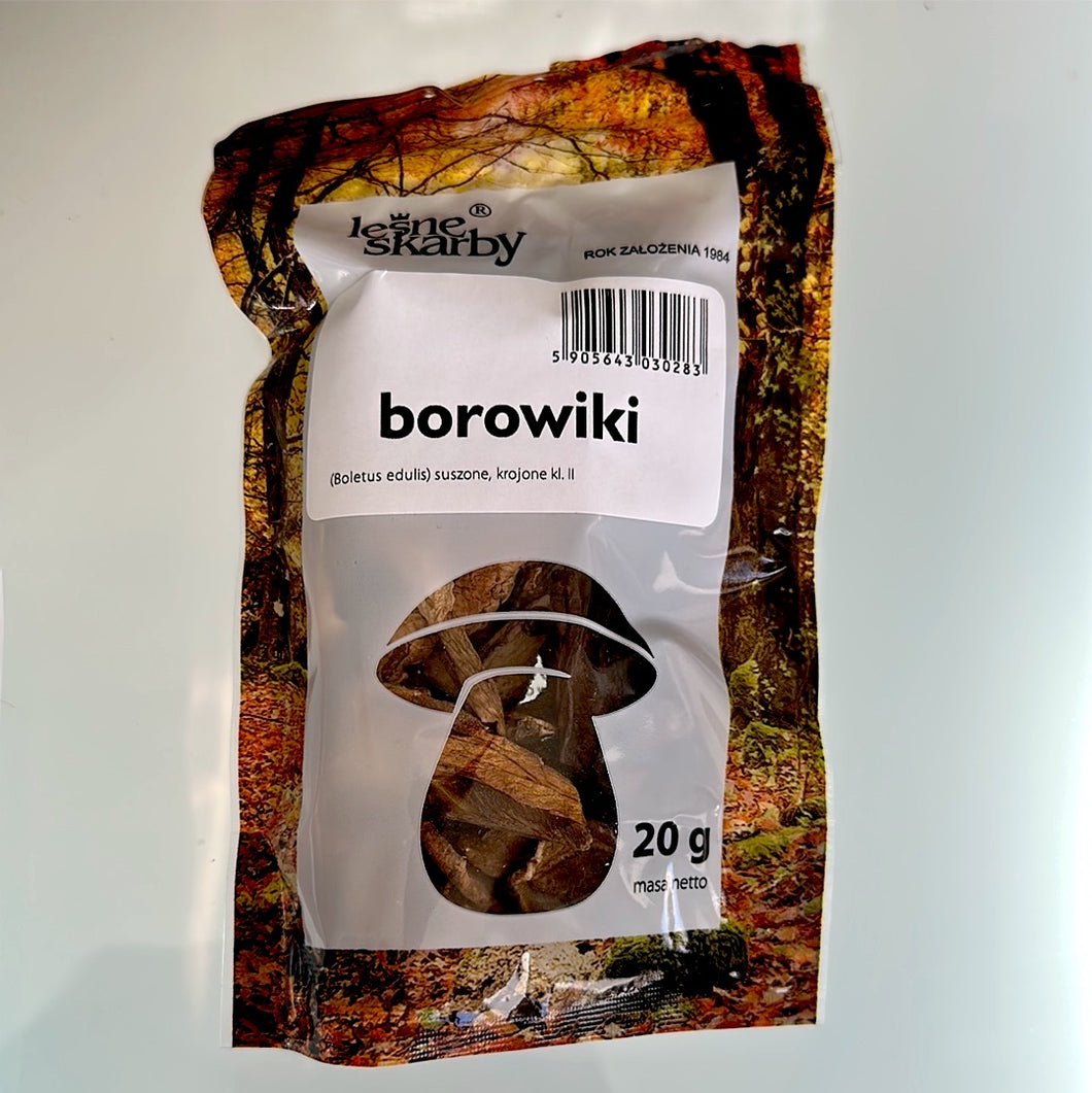 Forest Treasures Dried Mushrooms Boletus Borowiki 20g