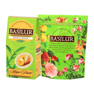 Basilur Magic Fruits - Melon & Banana Green Ceylon Tea