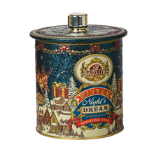 Load image into Gallery viewer, Basilur  Winters Night Dream Tea Collection Metal Caddy 100g