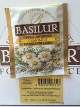 Load image into Gallery viewer, Basilur Herbal Tea Infusions - Pure Chamomile Flowers, caffeine free HoReCa 100 EN and 50 PTB Tea bags