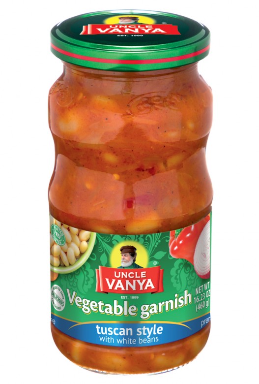 Uncle Vanya Vegetable garnish Tuscany style 460 ml jar