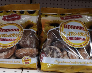 Franzeluta Gingerbread Cookies Khalva Moldova 400g