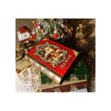 Load image into Gallery viewer, Basilur Tea Book Red Christmas Tea - Ceylon black tea, goji berry, vanilla, lemon, orange &amp; almond