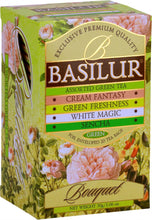 Load image into Gallery viewer, Basilur Tea Bouquet Assorted Green Tea 20 EN tea bags
