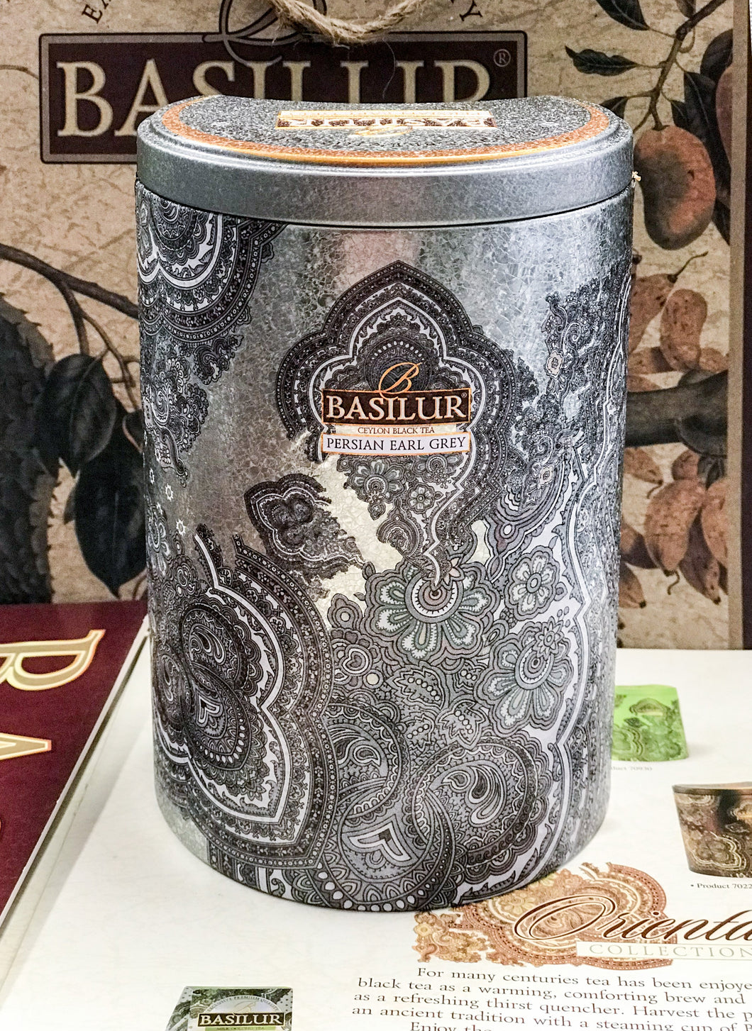 Persian EARL GREY - black tea with earl grey & mandarin 100g metal tin