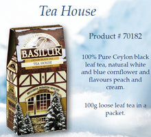 Load image into Gallery viewer, Tea House - black ceylon tea with peach &amp; cream, 100g, packet