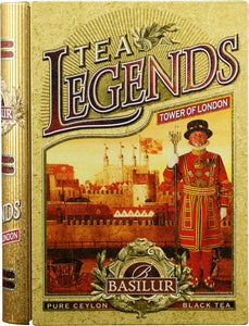 pure Ceylon English Breakfast Black Tea (FBOP) - Basilur Legends Tower of London Tea Book