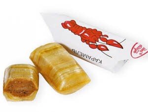 Krasnyi Oktyabr Caramel Candies Rakovye Sheiki (Lobster's Tails) 250 g