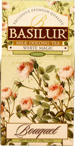 Basilur Flower White Magic Bouquet - Ceylon Milky Oolong Green Tea