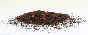 Basilur Tea Book Red Christmas Tea - Ceylon black tea, goji berry, vanilla, lemon, orange & almond