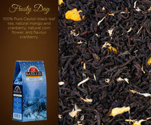 Load image into Gallery viewer, Basilur Frosty Day - Ceylon black tea, mango, cranberry &amp; cornflower