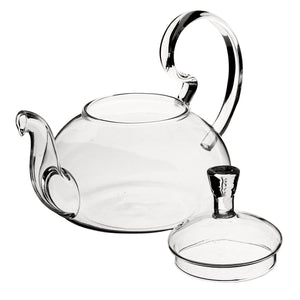 Elegant Heat Resistant Glass Teapot 600ml