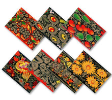 Load image into Gallery viewer, Gold Khokhloma Easter Egg Shrinking Wraps (Set of 7)
