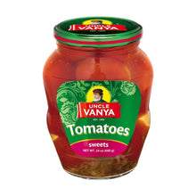Load image into Gallery viewer, UNCLE VANYA Tomatoes Marinated sweet 680g glass jar