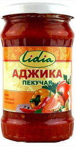 Lidia ADZHIKA 300g Abkhazskaya, hot ZHGUCHAYA, Pekuchaya spicy