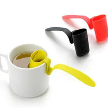 Load image into Gallery viewer, Clip-On Plastic Tea Strainer