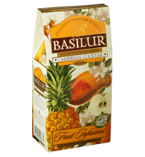 Load image into Gallery viewer, Basilur Fruit Infusions - Caribbean Cocktail - Coconut, pineapple, cherry, papaya