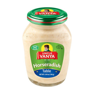 UNCLE VANYA Horseradish Table 140 g glass bottle