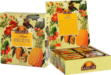 Load image into Gallery viewer, Tea Gift Box Basilur Magic Fruits Assorted Black Fruit Teas (40 sachets)