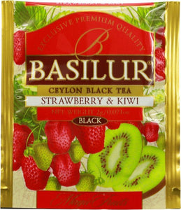 Basilur Magic Fruits Assorted Gift - Mix of the Finest Fruity Black teas (in tea bags) 20 tea bags