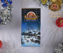 Load image into Gallery viewer, Basilur Frosty Night - Ceylon black tea, barberries, rosehip shell, corn flower, vanilla &amp; almond