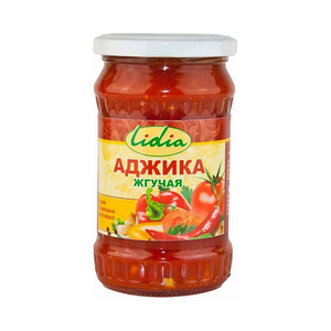 Lidia ADZHIKA 300g Abkhazskaya, hot ZHGUCHAYA, Pekuchaya spicy