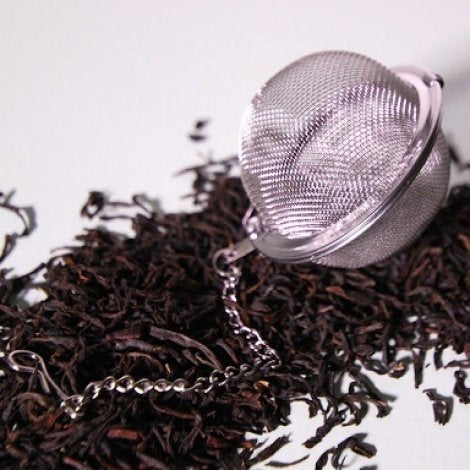 Tea infuser mesh stainless steel with a chain