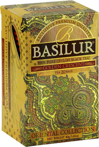 Basilur Oriental Golden Crescent - Pure Ceylon Black Pekoe Tea
