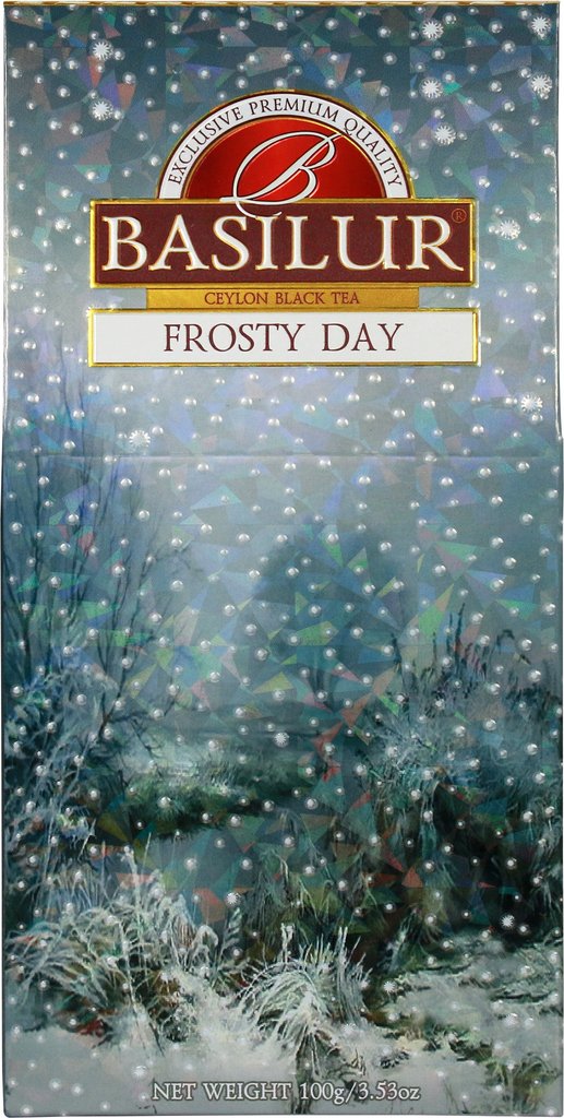 Basilur Frosty Day - Ceylon black tea, mango, cranberry & cornflower