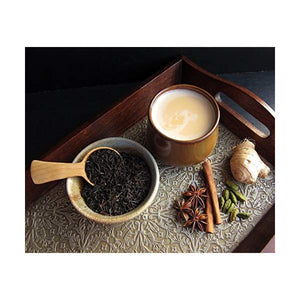 Masala Chai - Spiced Black Tea with Cinnamon, Ginger, Cloves, Nutmeg & Pepper