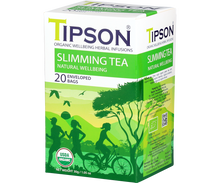 Load image into Gallery viewer, 80170 TIPSON Organic Slimming Tea Natural Wellbeing Caffeine Free 20 Tea Bags