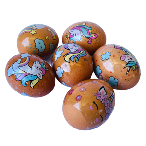 Unicorn Dreams, Easter Egg Shrinking Wraps (Set of 6)