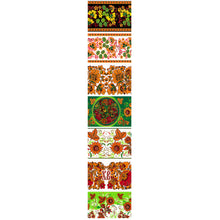 Load image into Gallery viewer, Khokhloma Sunflowers Easter Egg Shrinking Wraps (Set of 7)