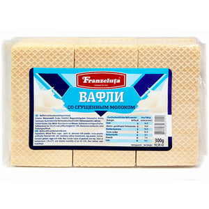 FRANZELUTA WAFFLES WITH CONDENCED MILK 400g
